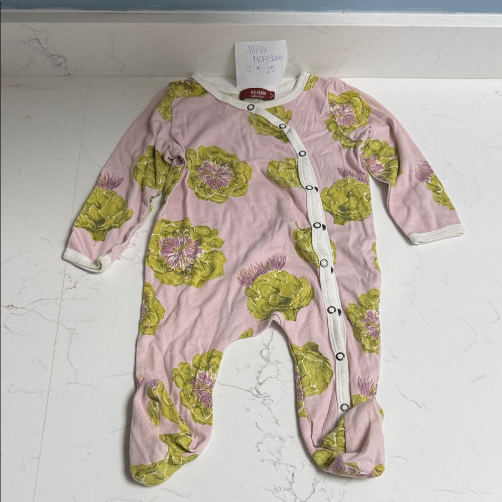 Floral Pink Milk Barn Pjs